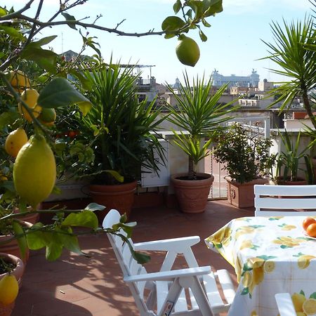 Apartment Spanish Steps With Panoramic Roof-Terrace Rom Eksteriør billede