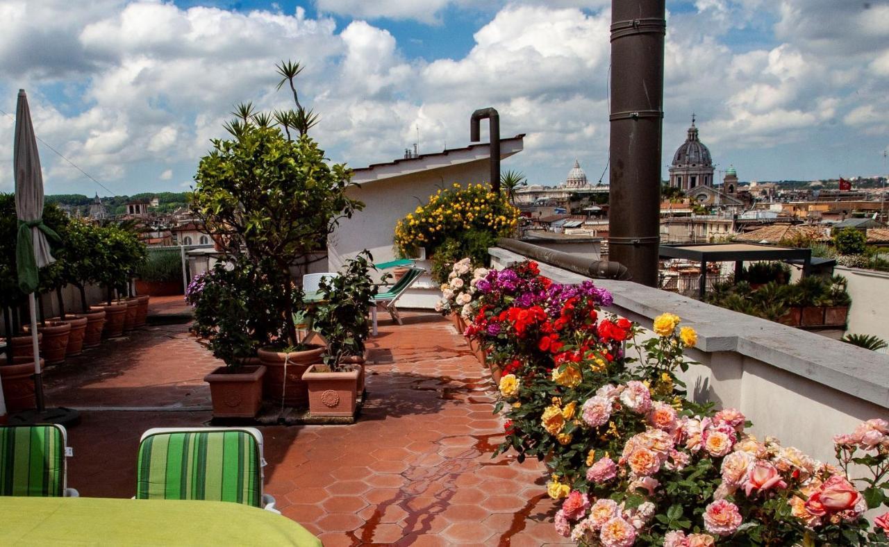 Apartment Spanish Steps With Panoramic Roof-Terrace Rom Eksteriør billede